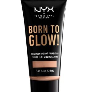 NEW NYX Born to Glow Foundation in Medium Buff